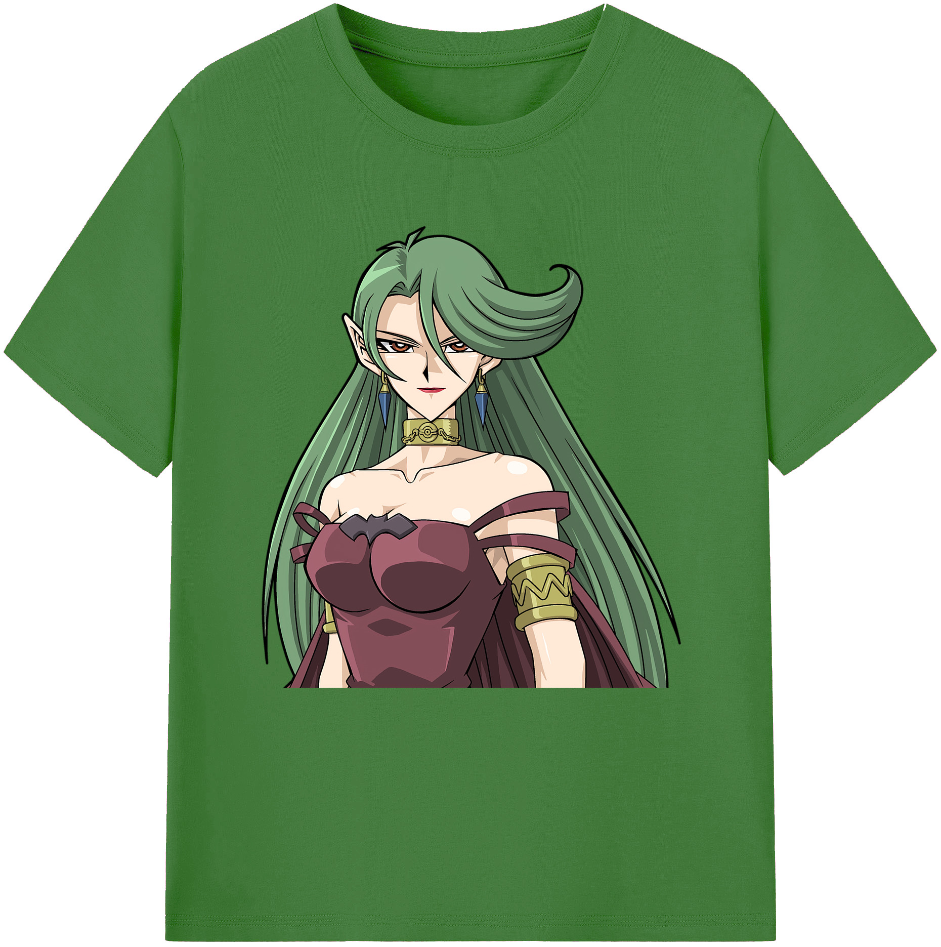（画像用） 遊☆戯☆王 Yu-Gi-Oh! レディースカジュアルプリントTシャツ（綿100％）